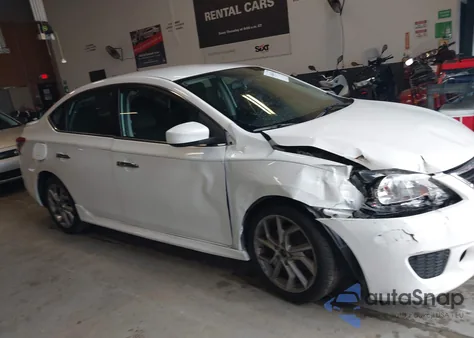 2013 Nissan Sentra Sr из США, поврежденный, VIN 3N1AB7AP6DL659389